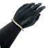 Vintage Bracelet Sterling Silver and 18K Yellow Gold