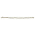 Vintage Bracelet Sterling Silver and 18K Yellow Gold