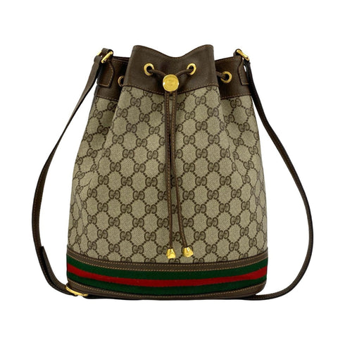 Ophidia Bucket Bag GG Coated Canvas Medium