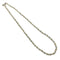 Vintage Twist Rope Pendant Necklace Sterling Silver and 18K Yellow Gold