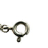 Vintage Crescent Moon Pendant Necklace Sterling Silver