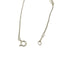Vintage Crescent Moon Pendant Necklace Sterling Silver