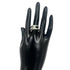 Vintage Diagonal Ring Sterling Silver