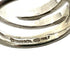 Vintage Diagonal Ring Sterling Silver