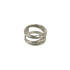 Vintage Diagonal Ring Sterling Silver