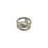 Vintage Diagonal Ring Sterling Silver