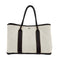 Garden Party Tote Toile and Leather 36