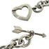 Vintage Heart Arrow Bracelet Sterling Silver
