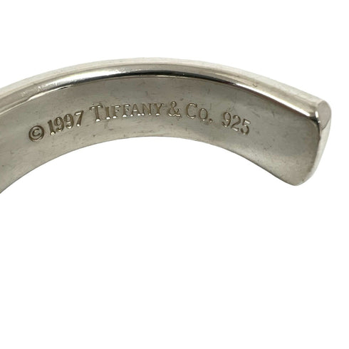 Vintage Narrow Bangle Sterling Silver Bracelet