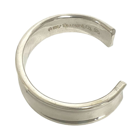 Vintage Narrow Bangle Sterling Silver Bracelet