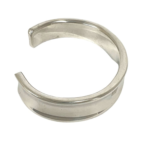 Vintage Narrow Bangle Sterling Silver Bracelet