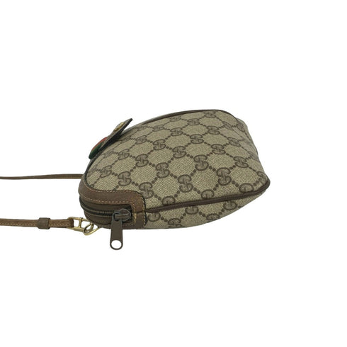 Vintage Web Crossbody Bag GG Coated Canvas Small