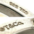 Vintage Gate Ring Sterling Silver and 18K Yellow Gold