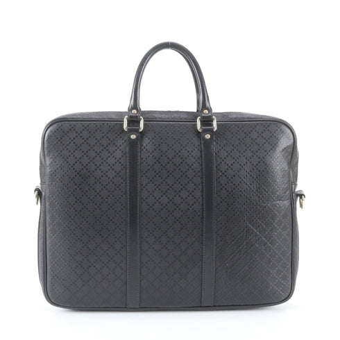 Bright Convertible Briefcase Diamante Leather Large