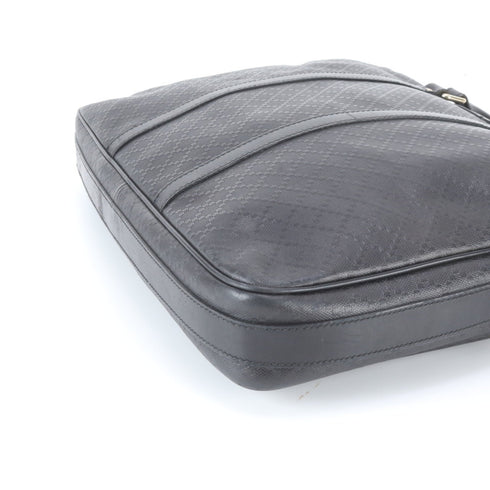 Bright Convertible Briefcase Diamante Leather Large