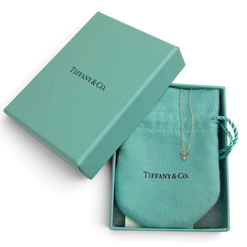 Elsa Peretti Pendant Necklace Sterling Silver 4mm