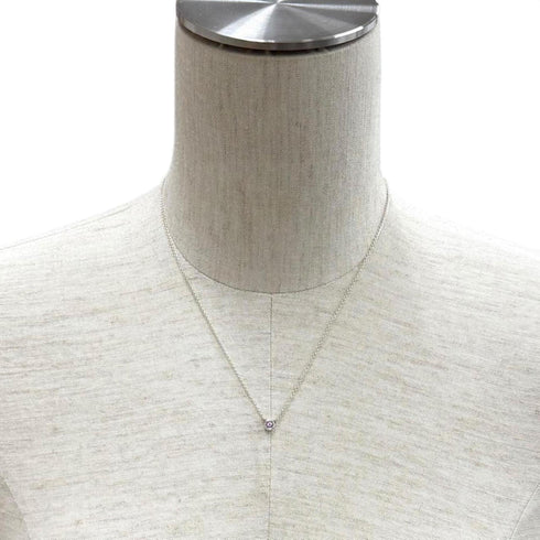 Elsa Peretti Pendant Necklace Sterling Silver 4mm