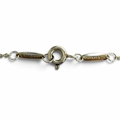 Elsa Peretti Pendant Necklace Sterling Silver 4mm