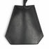 Vintage Clochette Charm Pendant Necklace Leather Black Silver Hardware Vintage Margiela Era C Stamp