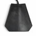 Vintage Clochette Charm Pendant Necklace Leather Black Silver Hardware Vintage Margiela Era C Stamp