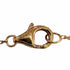 Trinity Pendant Necklace 18K Tricolor Gold