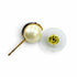 CC Logo Earrings Gold-Tone Metal Gold-Tone Metal