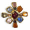 CC Logo Brooch Metal