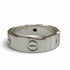 Ring 18K White Gold with Sapphire