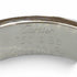 Ring 18K White Gold with Sapphire