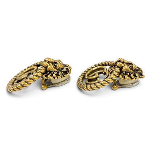 Earrings Gold-Tone Metal