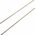 Open Teardrop Pendant Necklace 18K Yellow Gold