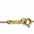Open Teardrop Pendant Necklace 18K Yellow Gold