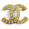 CC Logo Brooch Metal