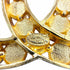 CC Logo Brooch Metal