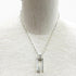 G Pendant Necklace Sterling Silver