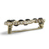 CC Logo Brooch Gold-Tone Metal