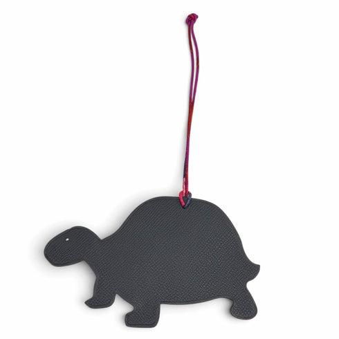 Petit H Charm Leather Navy and Red Large Handbag Charm