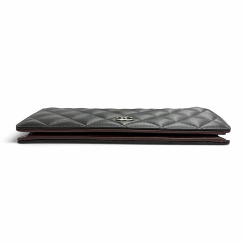 L-Yen Wallet Quilted Lambskin Long