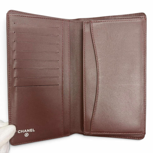 L-Yen Wallet Quilted Lambskin Long