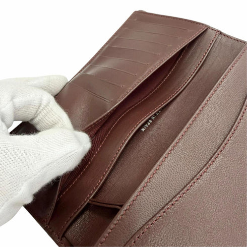 L-Yen Wallet Quilted Lambskin Long