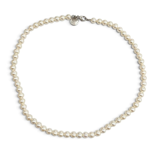 Pendant Necklace Sterling Silver with Freshwater Pearl