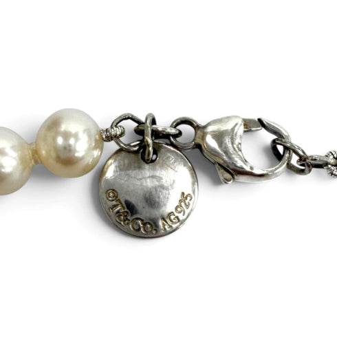 Pendant Necklace Sterling Silver with Freshwater Pearl
