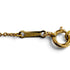 Bean Pendant Necklace 18K Yellow Gold 6mm