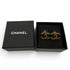 CC Logo Earrings Gold-Tone Metal Gold-Tone Metal