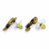 CC Logo Earrings Gold-Tone Metal Gold-Tone Metal