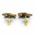 CC Logo Earrings Gold-Tone Metal Gold-Tone Metal