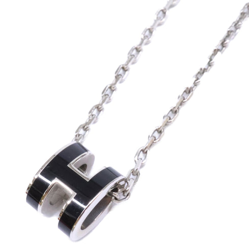 Pop H Pendant Necklace Sterling Silver