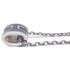 Pop H Pendant Necklace Sterling Silver