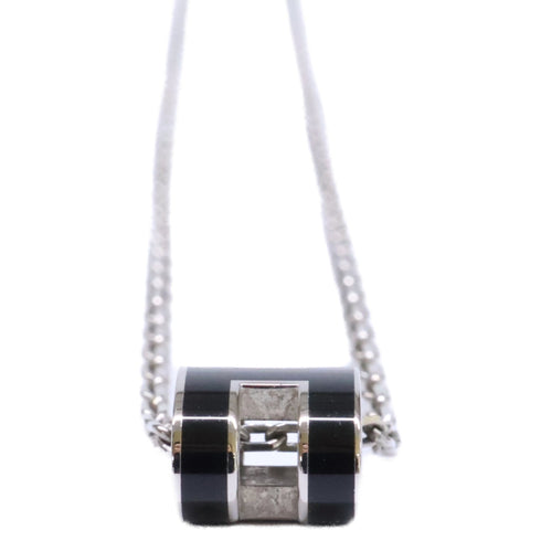 Pop H Pendant Necklace Sterling Silver