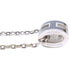 Pop H Pendant Necklace Sterling Silver
